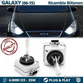2 Lampadine BI-Xenon D1S per Ford Galaxy 2 6000K