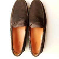 Mocassini Arfango scamosciati uomo 45 marrone