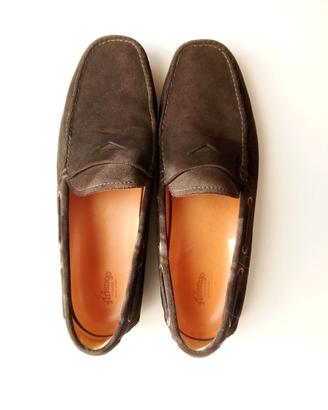 Mocassini Arfango scamosciati uomo 45 marrone