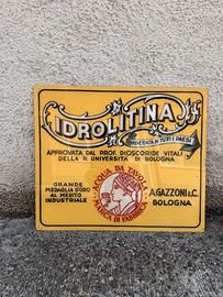 Grossa insegna pubblicitaria Idrolitina