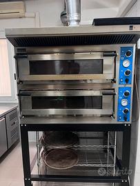 Forno professionale doppia bocca elettrico