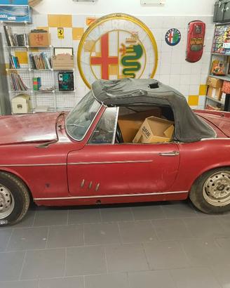 InnocentiSpider 1100 Ghia 1963 - Targa e libretto.