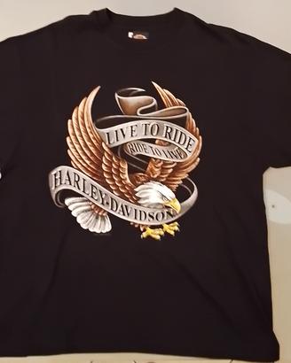 T-shirt Harley Davidson - S. Diego vibtage '90