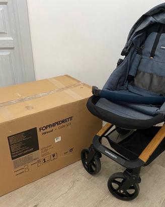 Trio passeggino foppapedretti wood