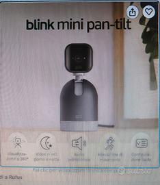 Blink Mini Pan-Tilt Camera | Videocamera intellige