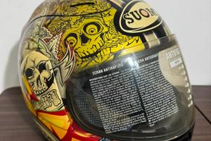 Casco Moto Suomy Spec-1R Grafica Teschio Tg M