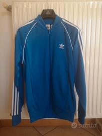Felpa adidas nuova blu M