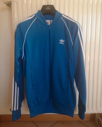 Felpa adidas nuova blu M