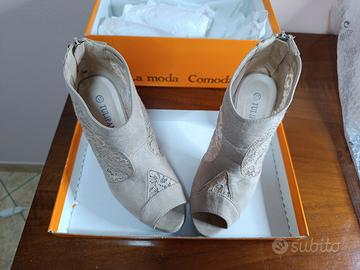 Scarpe Tulipano beige eleganti n.37