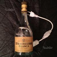 Bottiglia - Lampada Stravecchio Branca