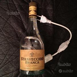 Bottiglia - Lampada Stravecchio Branca