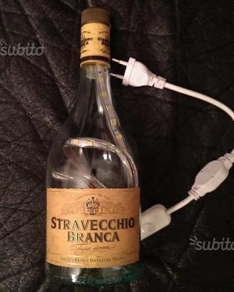 Bottiglia - Lampada Stravecchio Branca
