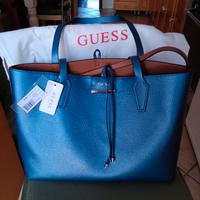 Borsa GUESS reversibile Nuova con borsina interna