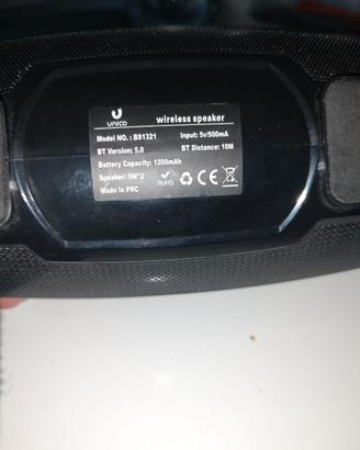 Cassa bluetooth