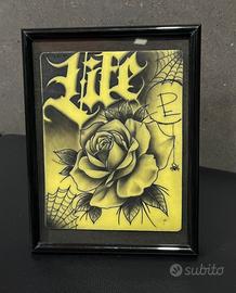 Tattoo su pelle sintetica