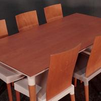 KARTELL - Tavolo e 6 sedie MISS TRIP design STARCK