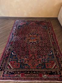 Tappeto persiano in seta