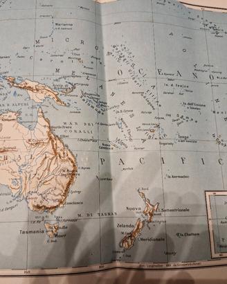 
Antica carta geografica dell'Oceania