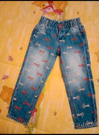 jeans e maglia Guess 4 anni
