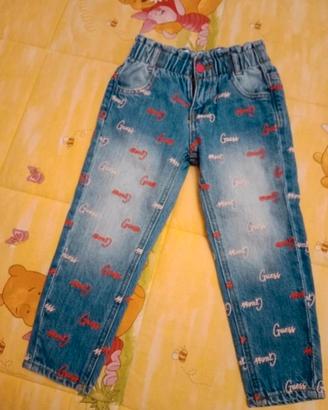 jeans e maglia Guess 4 anni