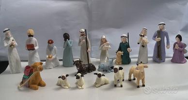 Pastori presepe stilizzati stile arabo
