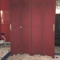 Paravento in velluto