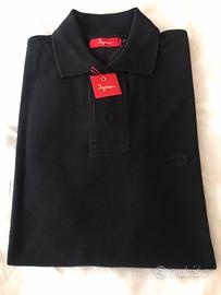 Maglia polo uomo INGRAM Nera Cotone taglia s