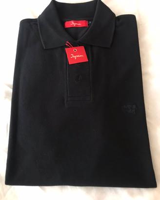 Maglia polo uomo INGRAM Nera Cotone taglia s