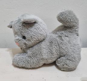 Peluche Gattino certosino 25 cm
