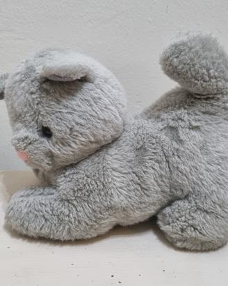 Peluche Gattino certosino 25 cm
