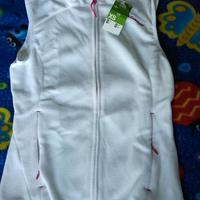 Gilet in pile donna ragazza nuovo XS