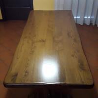  tavolo fratino in legno massello di castagno