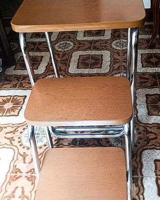 Sgabello Scaletta Vintage Anni '60/'70 – Design