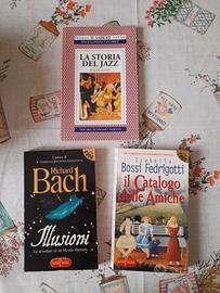 3 libri 3 euro Storia del jazz, Illusioni, Catalog