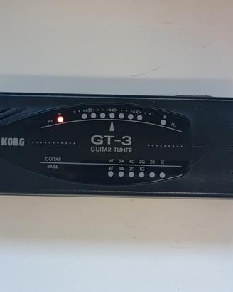 Korg GT-3 Guitar Tuner VENDUTO