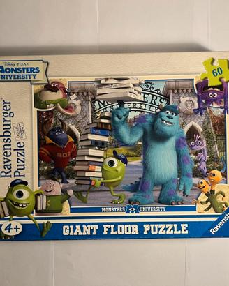 puzzle Monsters University +4 anni 60 pezzi usato