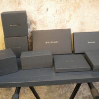 Bulgari scatole per gioielli lotto 8 pezzi