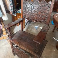 Antico Sedia Rinascomento