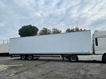 Semirimorchio furgonato Talson anno 2009