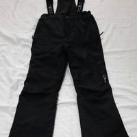 Pantaloni neri da sci CMP bambini 10 anni/140 cm