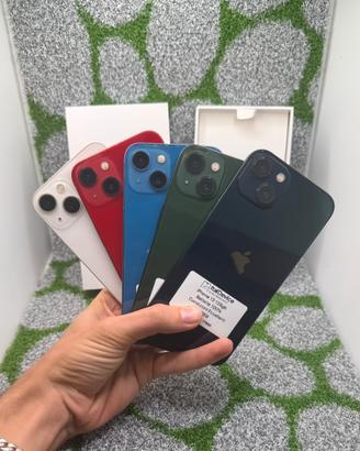 IPhone 13 128gn Bianco/Nero/Verde/Rosso - 🔋100%