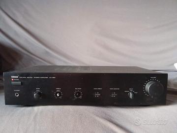 amplificatore Yamaha ax-350 mancante di 2 manopole