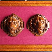 Sculture leoni fine 800 in cornice