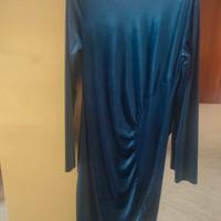 abito tubino velluto 