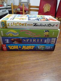 Lotto VHS Cartoni animati