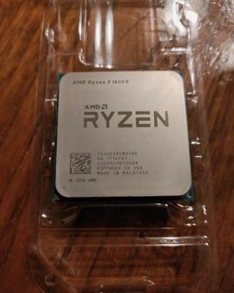 processore AMD RYZEN 5 1600x