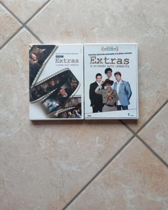 Lotto Serie TV "Extras" Stagioni 1 e 2 Complete