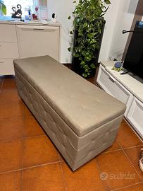 Panca contenitore rivestimento  fibra elephant