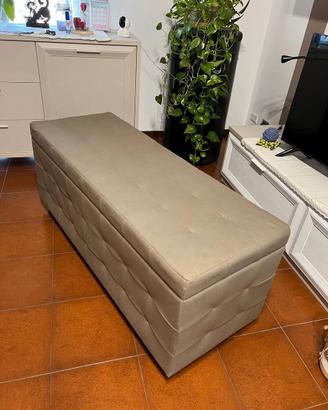 Panca contenitore rivestimento  fibra elephant