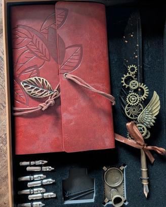 Set calligrafico steampunk 